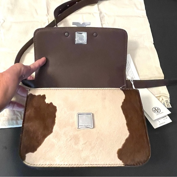 Tory Burch Bags Tory Burch Eleanor Haircalf Convertible Shoulder